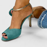 Women's Orthopaedic Heels — Lavinia (Blue)