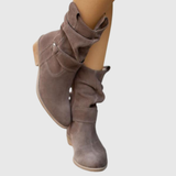Women's Suede Boots — CORISSA