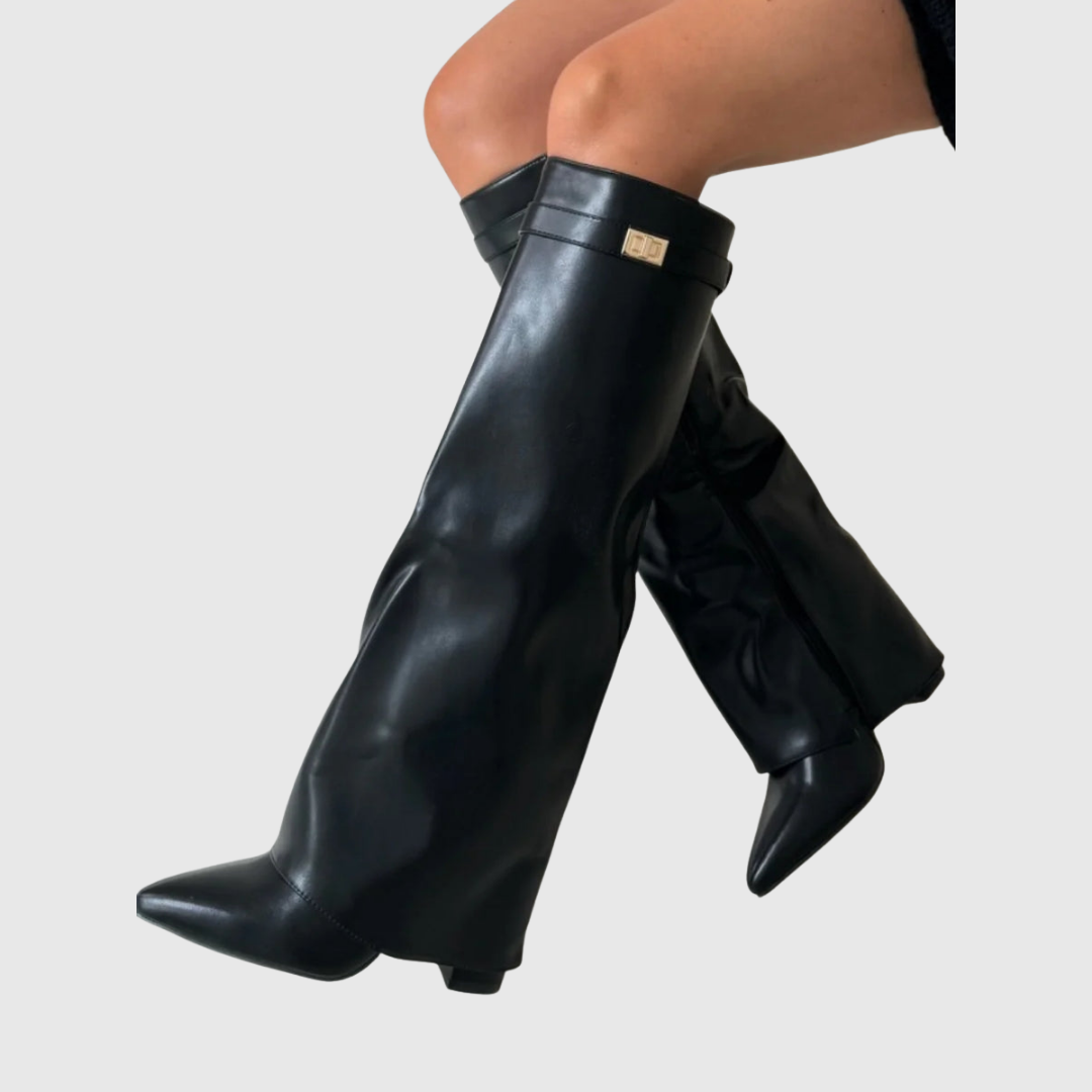 Women's Leather Boots — LELENE