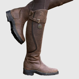 Women's Leather Boots — DELYRA
