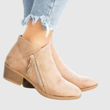 Women's Leather Boots — AVENYA