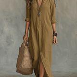 Women's Maxi Dresses — Timeless Button Maxi Dress