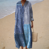Flowy Summer Dress with Print