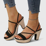 Women's Orthopaedic Heels — Tabitha (Black & White)