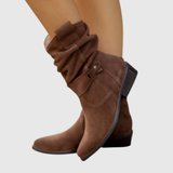 Women's Suede Boots — CORISSA