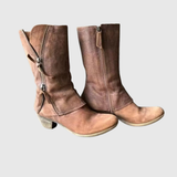 Women's Leather Boots — TAMERA