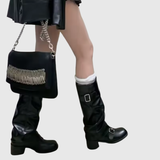 Women's Leather Boots — ISOLDEIA