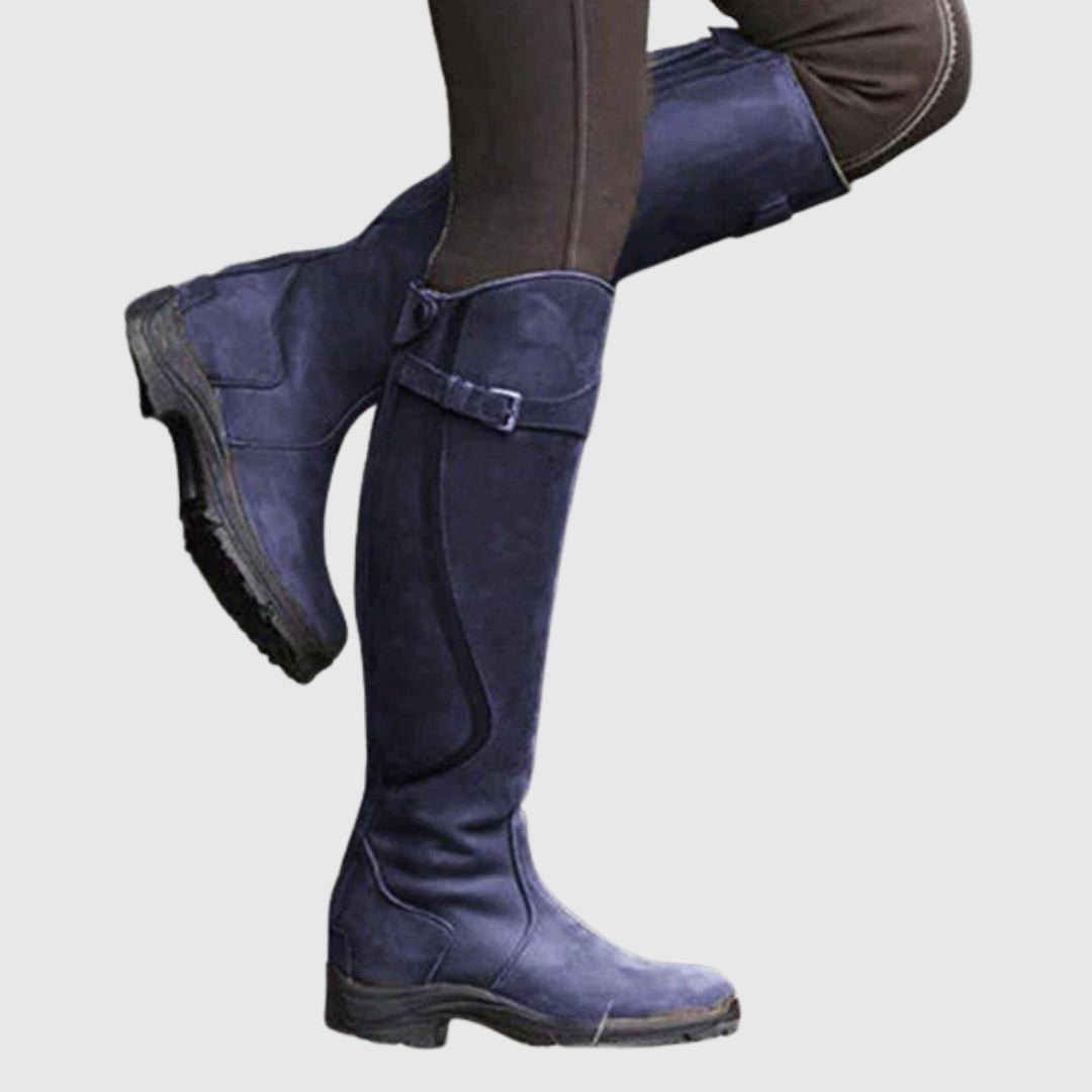 Women's Leather Boots — DELYRA
