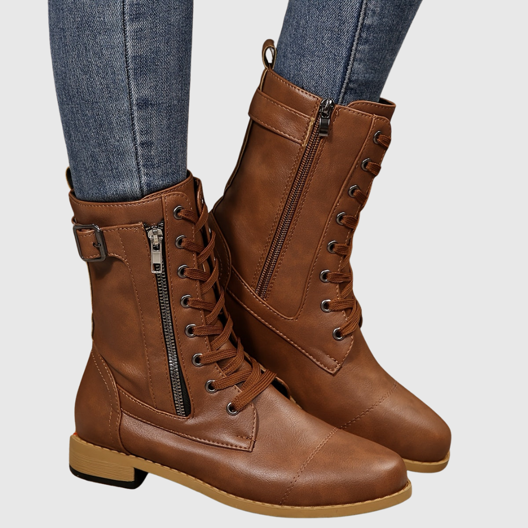 Women's Leather Boots — CARMINE