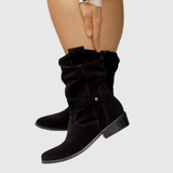Women's Suede Boots — CORISSA