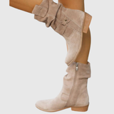 Women's Suede Boots — CORISSA