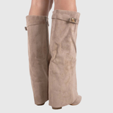 Women's Leather Boots — LELENE