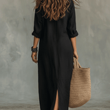 Women's Maxi Dresses — Timeless Button Maxi Dress
