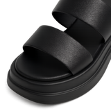 Women's High Heels — Calf Leather Sandals