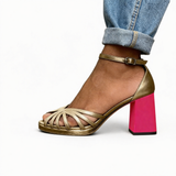 Women's Orthopaedic Heels — Lavinia (Gold)