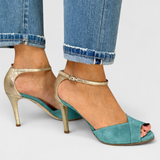 Women's Orthopaedic Heels — Lavinia (Blue)