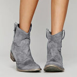 Women's Suede Boots — CYRINE