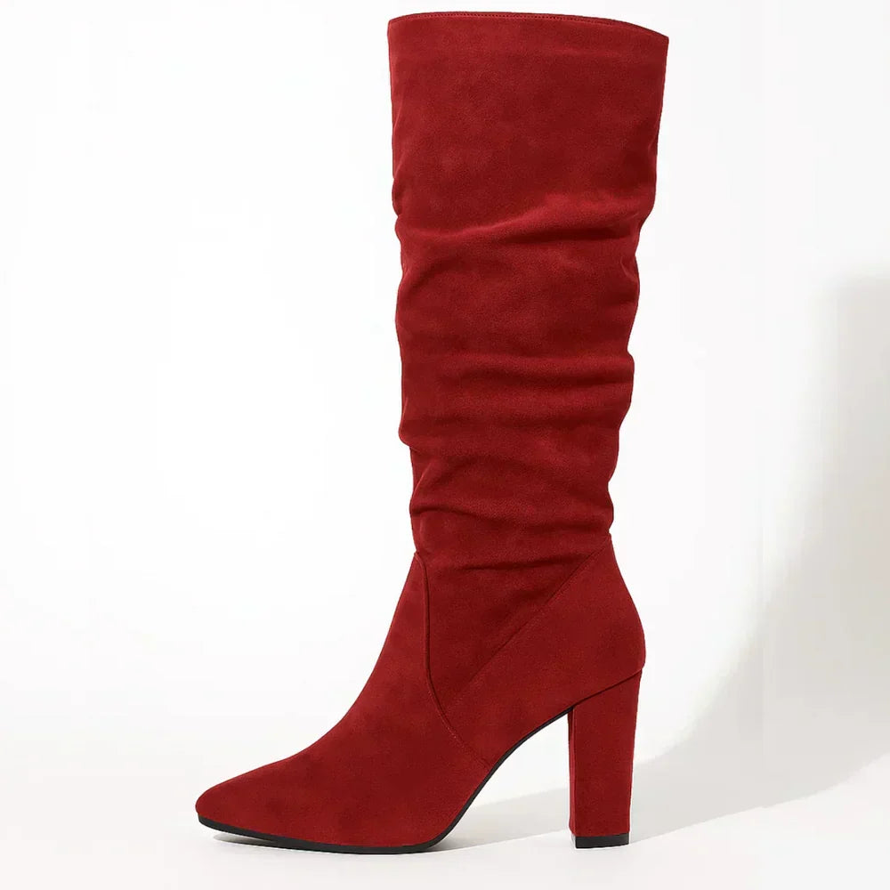 Women's Suede Boots — LANORA