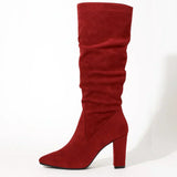 Women's Suede Boots — LANORA