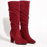 Women's Suede Boots — LANORA