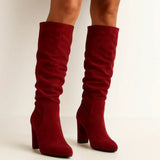 Women's Suede Boots — LANORA