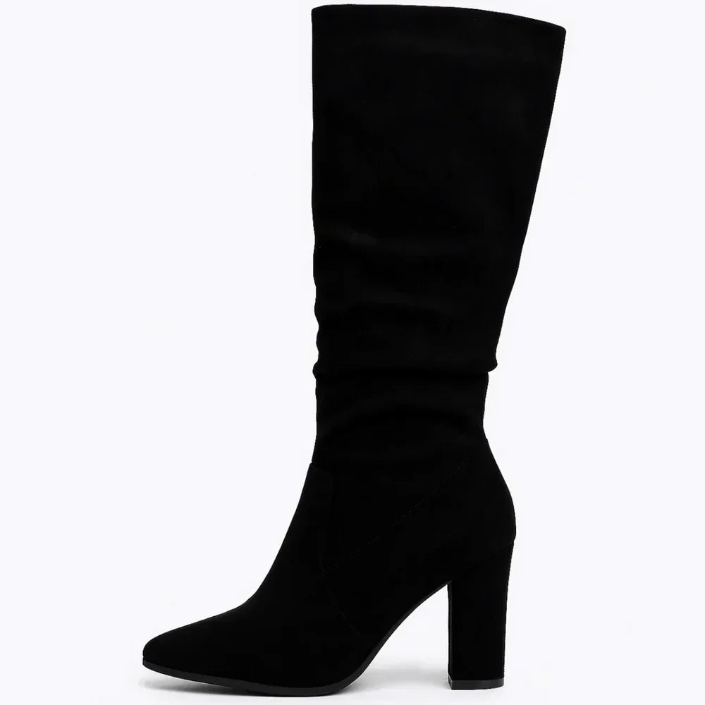 Women's Suede Boots — LANORA