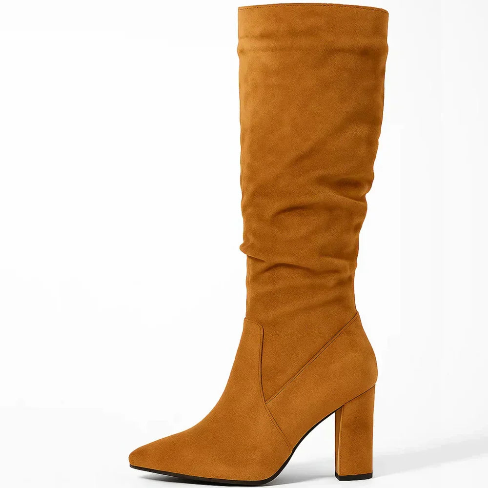 Women's Suede Boots — LANORA