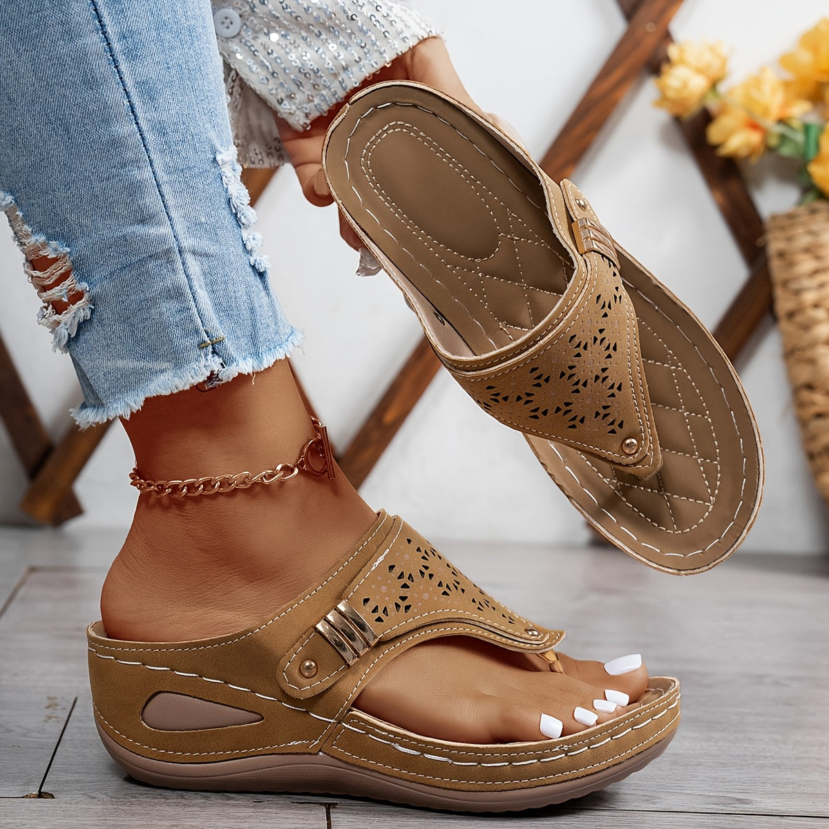 Women's Comfortable Sandals — Helena