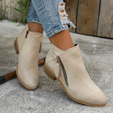 Women's Suede Boots — SYLARA