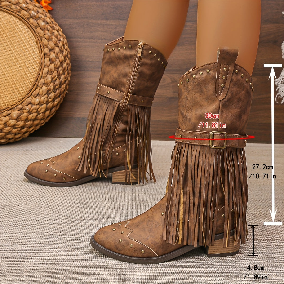 Women's Western Boots — AURELIA