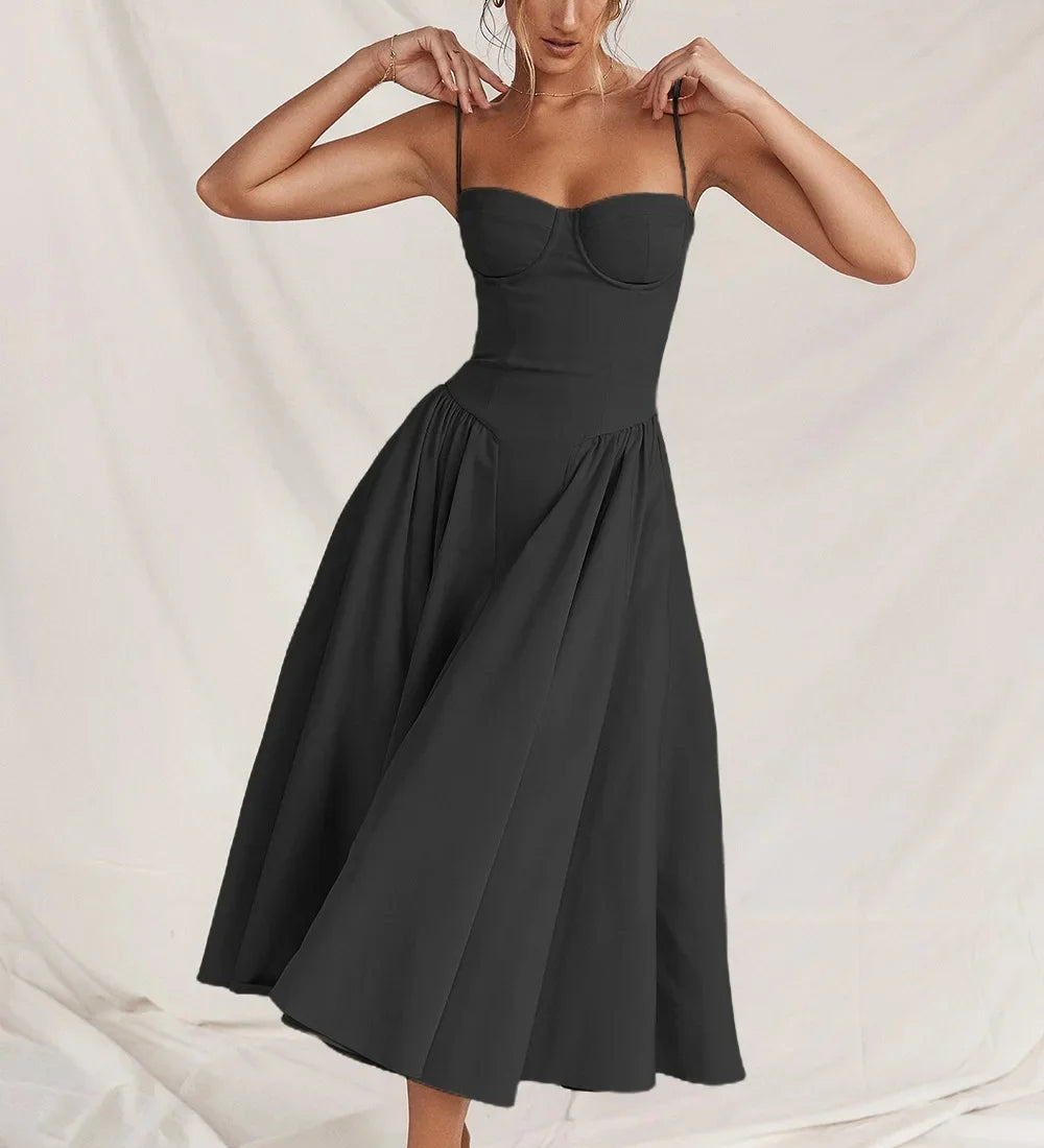 Women's Midi Dresses — CHARMONE