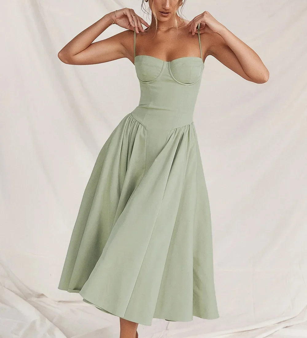 Women's Midi Dresses — CHARMONE