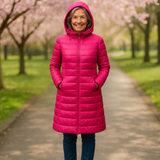 Women's Padded Jackets — HELSA LONG TRANSITIONAL PADDED JACKET