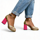 Women's Orthopaedic Heels — Lavinia (Gold)
