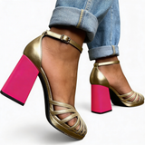 Women's Orthopaedic Heels — Lavinia (Gold)