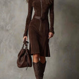 Women's Midi Dresses — Roweno